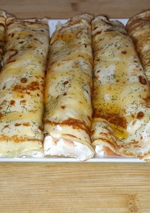 Foto principal de Crêpes de Salmón (Sin sal)