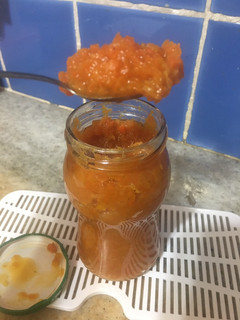 Una foto de Mermelada de zanahoria, naranja y mandarina