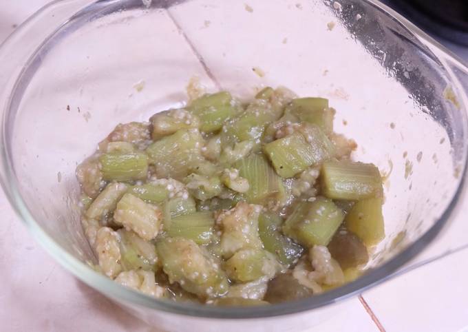 Recipe of Creative Diet Boiled Eggplant for Breakfast Food