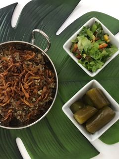 صورة لوصفة مجدره البرغل