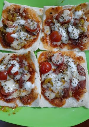Foto resep Pizza roti tawar