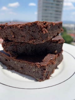 Una foto de Brownies deliciosos sin azúcar