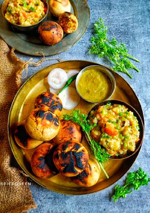 A picture of Litti Chokha.