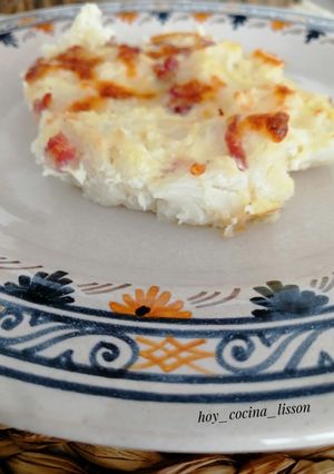 Una foto de Coliflor Gratinada