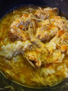 A picture of Chicken and Mushroom Rice Soup.