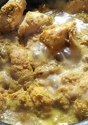 Foto resep Ayam ungkep lengkuas