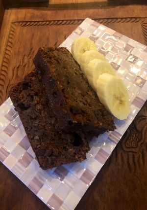 Banánkenyér recept fotója