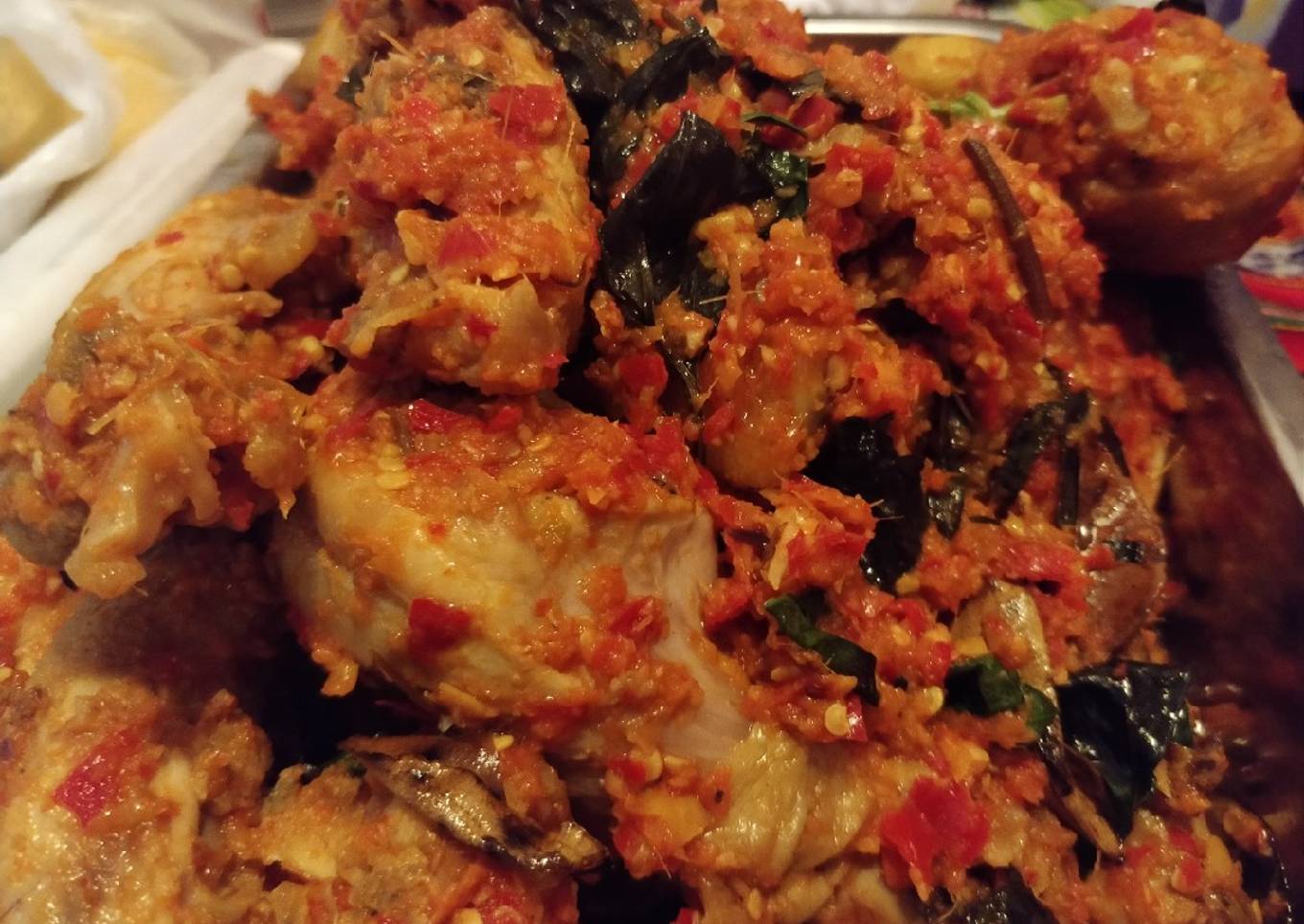 Ayam balado kemangi