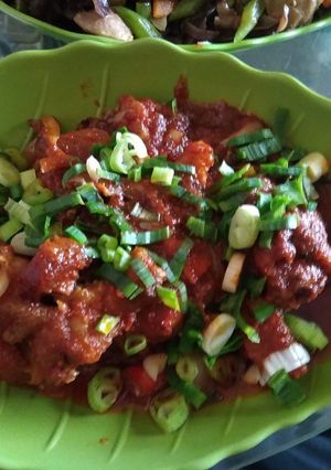 Foto resep Ayam saus padang