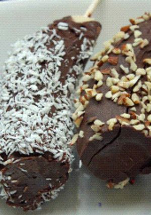 Foto resep Es pisang coklat