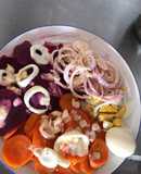 Ensalada de remolacha y zanahoria