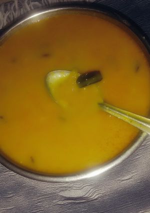 A picture of Aamti (Maharashtrian Lentil Curry).