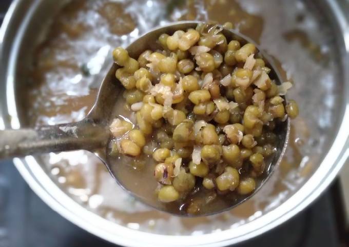 Resep Burcangjo (bubur kacang ijo) yang Menggugah Selera