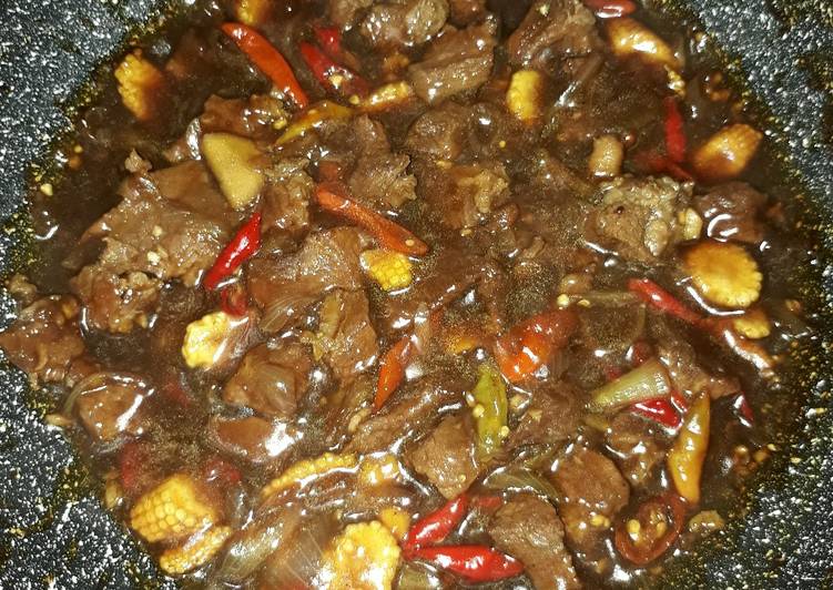 Beef Teriyaki Lada Hitam