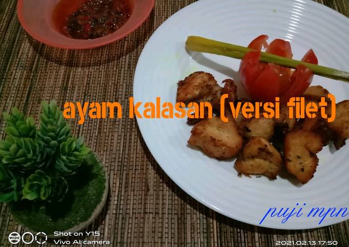 261.Ayam Kalasan (versi ayam filet)