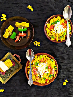 ચીઝ કોર્ન ભેળ (Cheese Corn Bhel recipe in Gujarati) રેસીપી મુખ્ય ફોટો