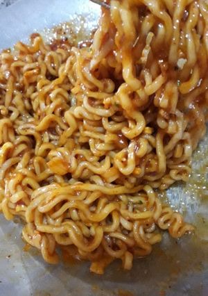 Foto resep Indomieee pedassss