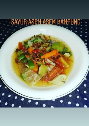 Foto resep Asem Asem Sayur (versi kampung)