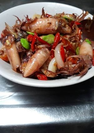 Foto resep Cumi pete