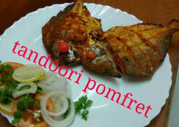 How to Make Favorite Tandoori pomfret