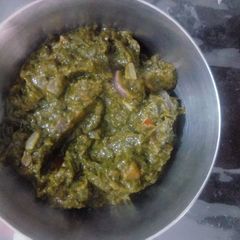 A picture of Sarso ka Saag.