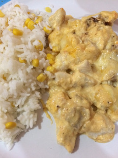 Una foto de Filete de pescado en crema (2)