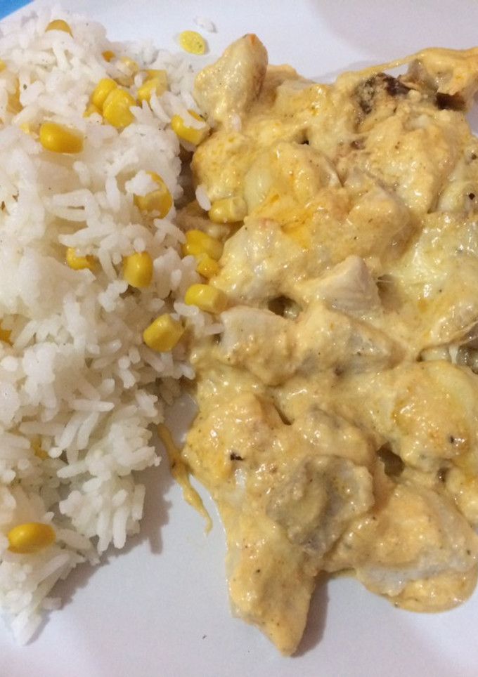 Una foto de Filete de pescado en crema (2)