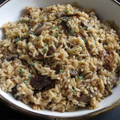 A picture of Porcini & Mushroom Rice.