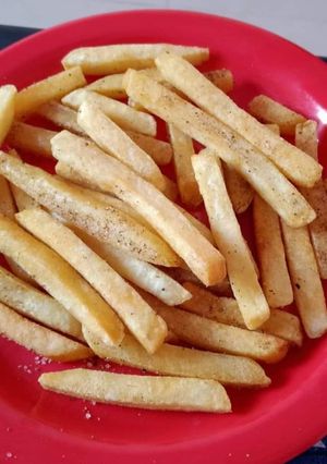 A picture of French fries.