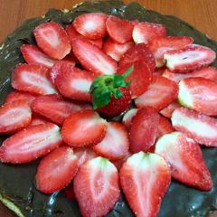 A picture of Simple homemade dessert.