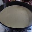 Flan de chocolate blanco y queso en mambo