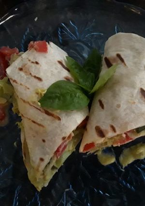 Foto resep Vegetarian wrap