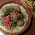 Cous-cous con albóndigas de cordero
