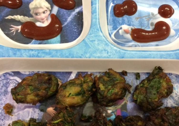 Palak veggie fitters