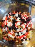 Creamy Fruit & Nuts Salad 🍌🍇🍎🥜