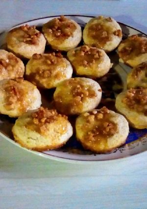 Una foto de Masitas de manzana y maní