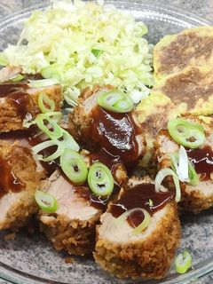 Una foto de Solomillo de cerdo Tonkatsu