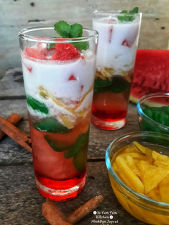 Foto resep Es Buah Santan