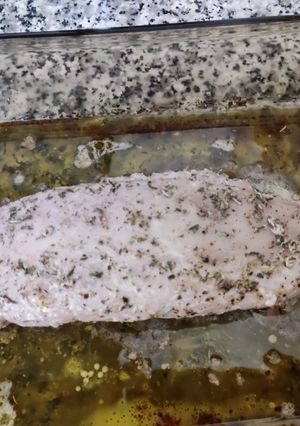 Una foto de Solomillo de cerdo al horno