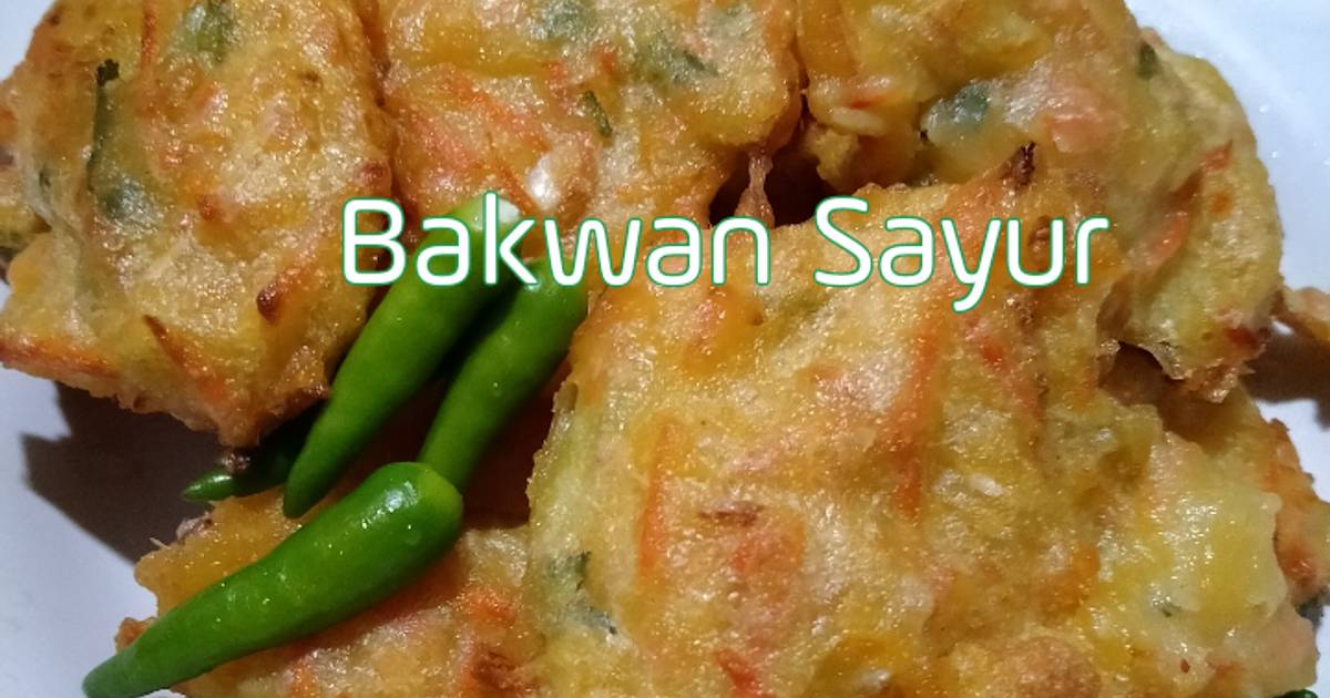 Resep Bakwan Sayur (Menul Tapi Renyah) Oleh Kinan Nacita - Cookpad