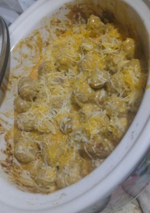 A picture of Garlic Buffalo Turkey Meatballs.