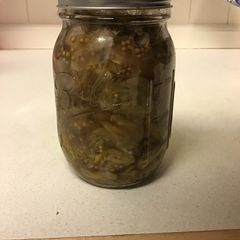 Sweet pickled cucumbers. #mycookbook A picture of Sweet pickled cucumbers. #mycookbook.