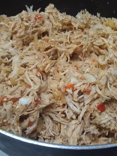 Una foto de Relleno de empanadas de pollo