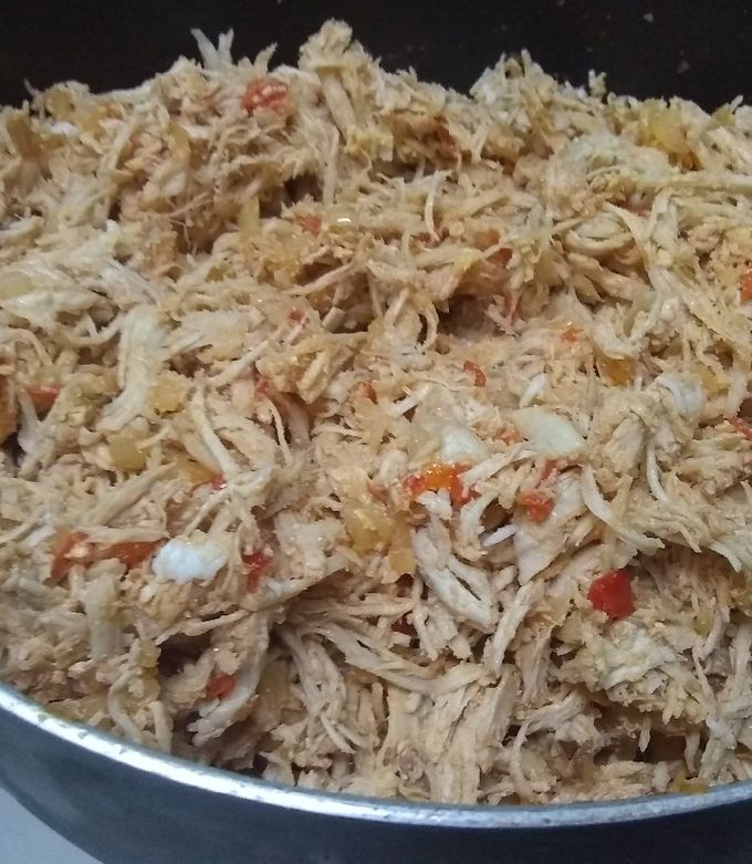 Una foto de Relleno de empanadas de pollo