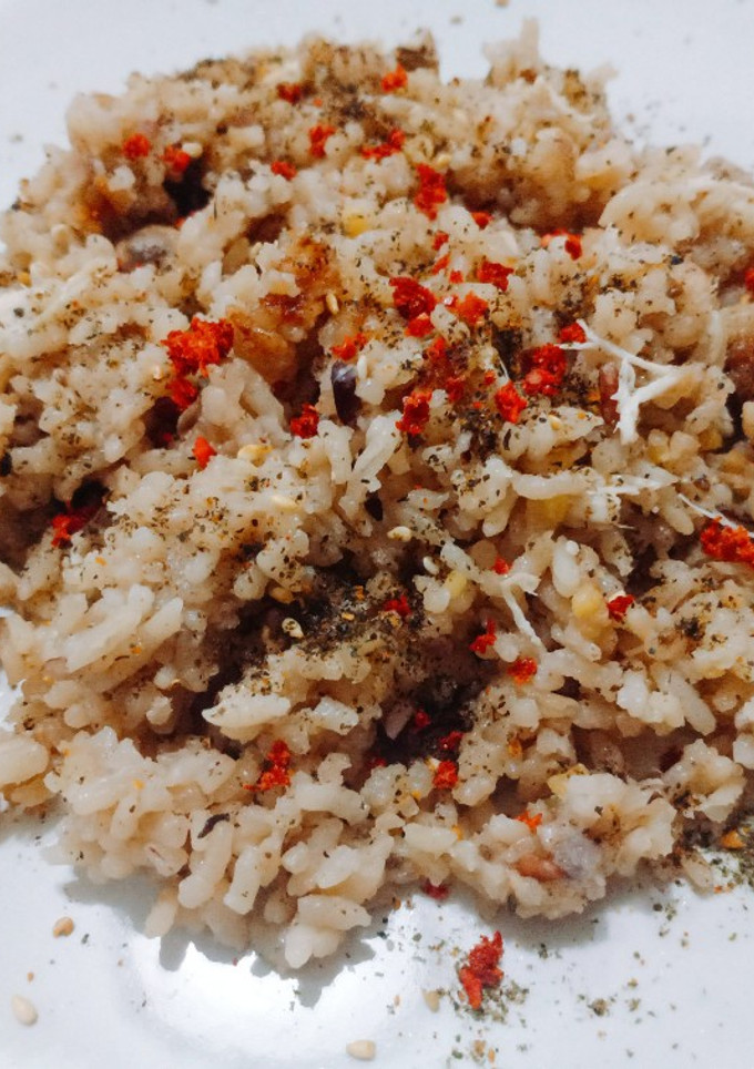 Foto resep Nasi Ayam KF* dan Jamur (Ricecooker) ala Mima 😋