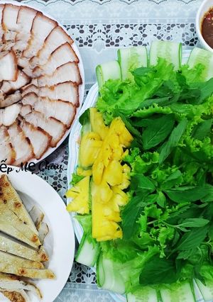 Hình của món Món cuốn giải nhiệt ngày nắng.