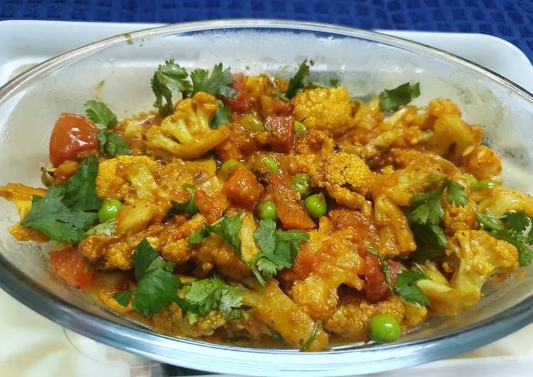 Ginger Cauliflower /Adrakhi Gobhi