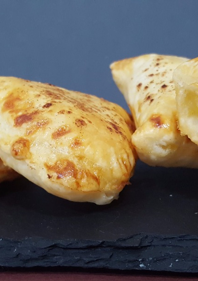 Una foto de Hojaldres de manzana con thermomix