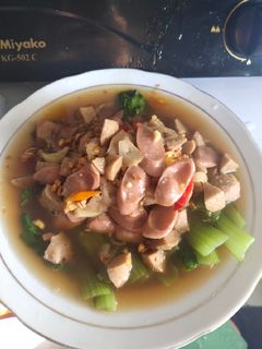 Foto resep Pokcoy sosis bakso saus tiram