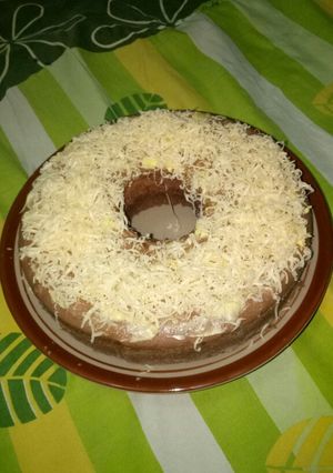 Foto resep Bolu Kukus Coklat Tabur Keju